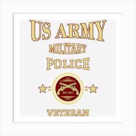 Us Army Military Police Art Print