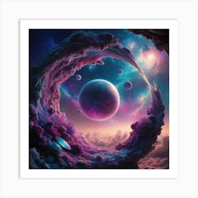 Space - Painting Art Print