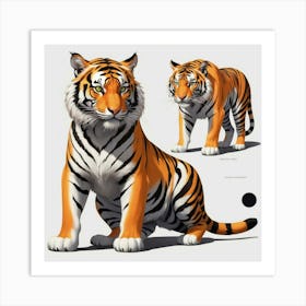 Tiger 3 Art Print