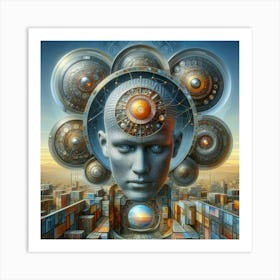 Futuristic 1 Art Print