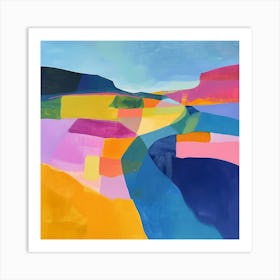 Abstract Travel Collection Bulgaria 3 Art Print