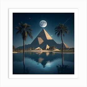 Egyptian Pyramids 1 Art Print