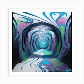 Tunnel Of Dreams Art Print