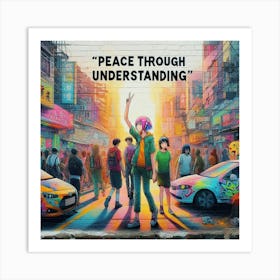 Peace Through Understanding 1 Art Print