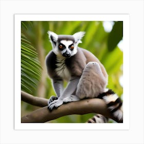 RINGTAILED LEMUR 1 Art Print