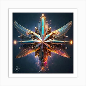 Spaceship Art Print