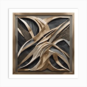 Abstract Sculpture Art Print