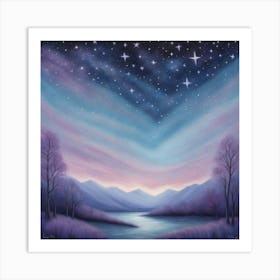 Starry Night 1 Art Print