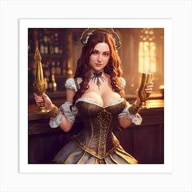 Tavern Wench Art Print