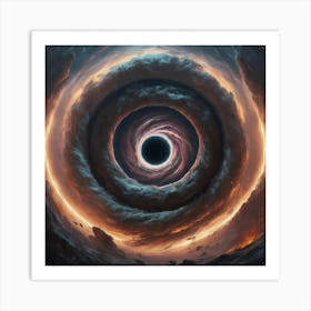 Black Hole 6 Art Print