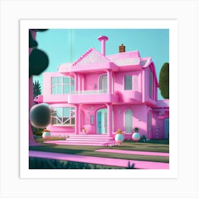 Barbie Dream House (536) Art Print