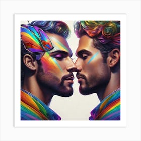 Rainbow Love Art Print