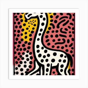 Giraffe 01 Art Print