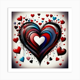 Heart Of Love Art Print