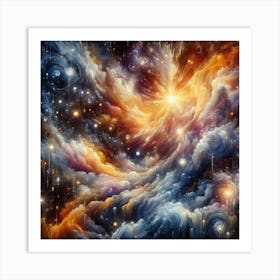 Nebula 3 Art Print