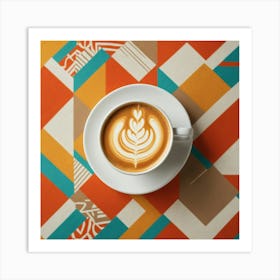 Coffee Latte 8 Art Print