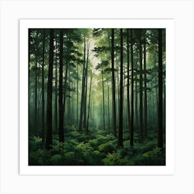 Forest 7 Art Print