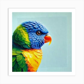 Rainbow Lorikeet Art Print