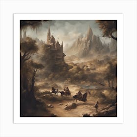 Elvish Art Print