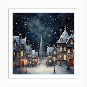 Luminous Winter Art Print