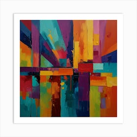 Abstract Painting 366 Art Print