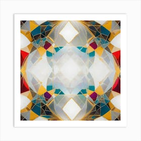 Color Diamond  Art Print