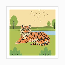 Tiger Art Print