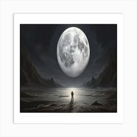 Full Moon Art Print