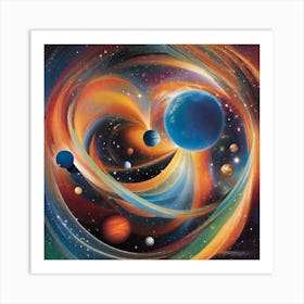 Heart Of The Universe Art Print