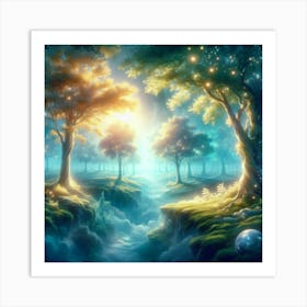 Fairy Forest 39 Art Print