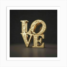 Love - Love Stock Videos & Royalty-Free Footage Art Print