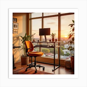 Home Office 1 Art Print