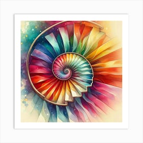 Spiral Spiral Spiral Art Print