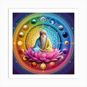 Sai Baba 1 Art Print