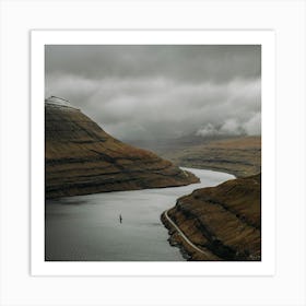 Fjords Of Iceland Art Print