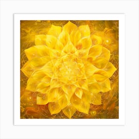 Solar Plexus Chakra (Manipura) Art Print