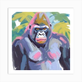 Cross River Gorilla 03 Art Print