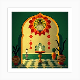 Islamic Room Art Print