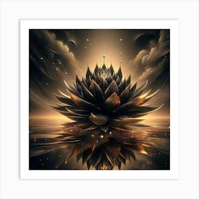 Lotus Flower 125 Art Print