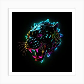 Neon Jaguar 1 Poster