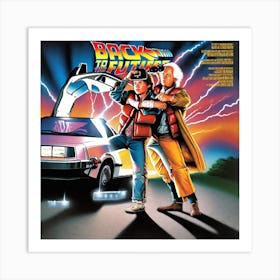 Back To The Future 1 Art Print