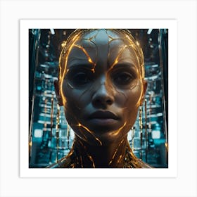 Cyborg Art Print