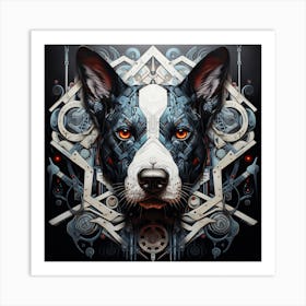 Robot Dog Art Print