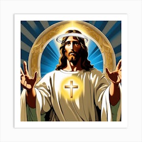 Jesus Christ 2 Art Print