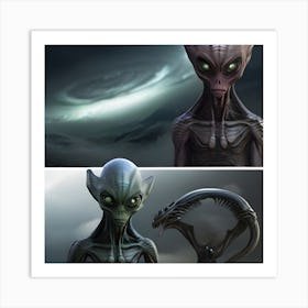 Aliens Art Print