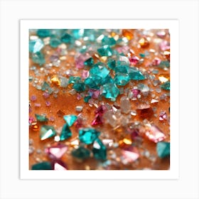 Glistening Gems Art Print