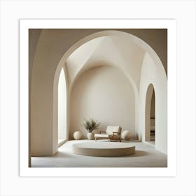 Room With Arches 10 Art Print