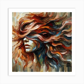 Portrait Of A Woman 2 Art Print