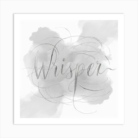 Whisper Art Print