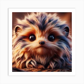 Cute Hedgehog Art Print